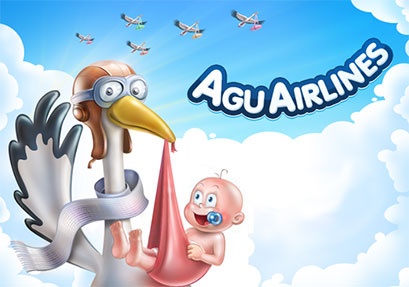 Конкурс  «Агуша» «Agu Airlines»