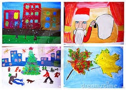 Конкурс Детского Рисунка “Как Я Встретил Новый Год”