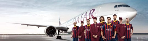 Акция "Qatar Airways"  " Тики-така твой путь в Камп Ноу"