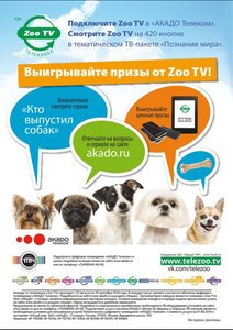 Конкурс от zoo tv - "для тех, кто любит животных!"