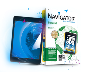 Офисная бумага Navigator - Play with Navigator and Win 500 iPad mini