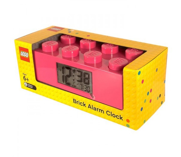 Часы-будильник Lego