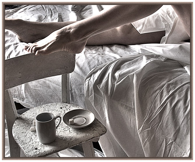 Кофе и утренний секс в постель