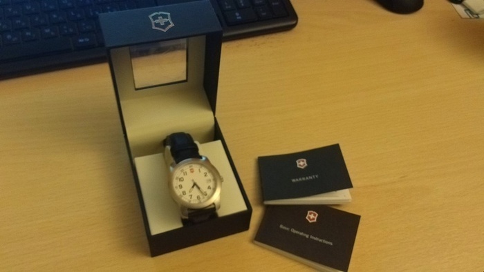 Приз акции Терафлю «Твои Швейцарские часы! Твои Швейцарские недели!»