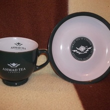 чашка и блюдце от Ahmad Tea