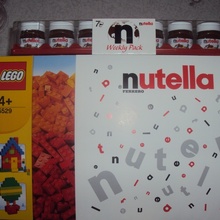 Набор кубиков Lego от Nutella
