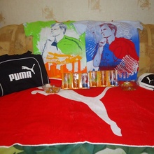 Комплект PUMA, 2 миски, 2 набора стаканов, 2 футболки от Lay's
