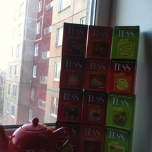 Набор мини-чаев и чайник от Tess