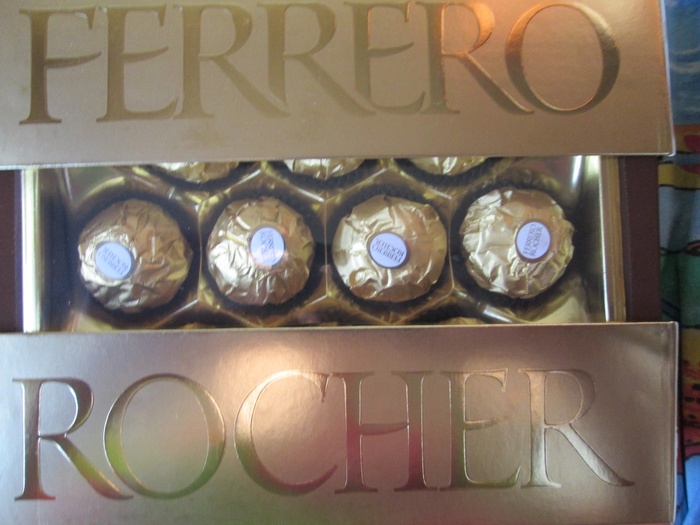 Приз конкурса Ferrero Rocher «Весна в золотом!» 