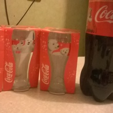 мои стаканы  от Coca-Cola