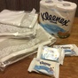 Приз Набор банных полотенец и продукции Kleenex