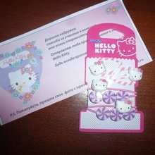 Маленький набор заколочек и резиночек от Hello Kitty