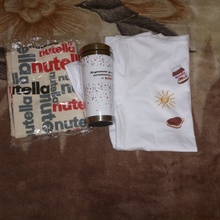 Фартук, футболка и термокружка! от Nutella