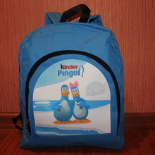Долгожданный рюкзачок от Kinder Pingui