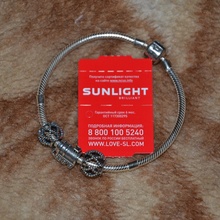 серебряный браслет за 69 репостов от SUNLIGHT от «Получи подарок от SUNLIGHT»