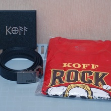 1 футболка + 1 ремень от Koff