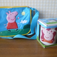 Свинка Пеппа кружка и сумочка для доченьки от Акция o.b.: «30 дней уверенности!»