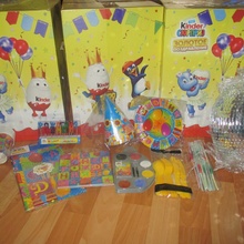 Набор для дня рождения от Kinder Cюрприз