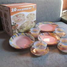Набор посуды "Полосы" - 20 предметов = 11490 баллов от Простоквашино