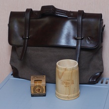 Кружка, колонка и сумка от Velkopopovicky Kozel
