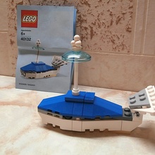кит из LEGO от мир кубиков
