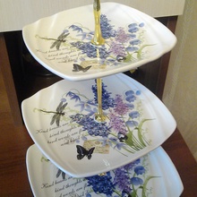 Фруктовница "Полевые цветы", трехъярусная от Простоквашино