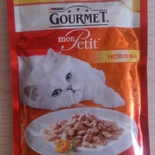 Пакетик корма Gourmet от Гурмэ