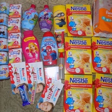 Покупки в Детском мире на сертификат от Nestle