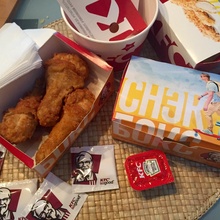 Бесплатные куры  от KFC