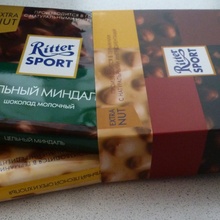 набор из 2 шоколадок от Ritter Sport