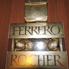 мой скромный наборчик от Ferrero Rocher