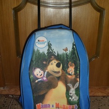 Чемодан-рюкзак "Маша и Медведь" от Kinder Pingui