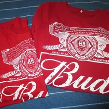 свитшот + футболка от Bud