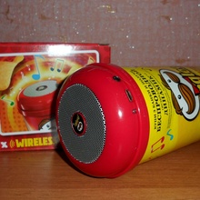 Блютуз-колонка от Pringles