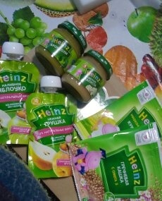 Приз акции Heinz baby «Тест-драйв: первый прикорм без аллергии»