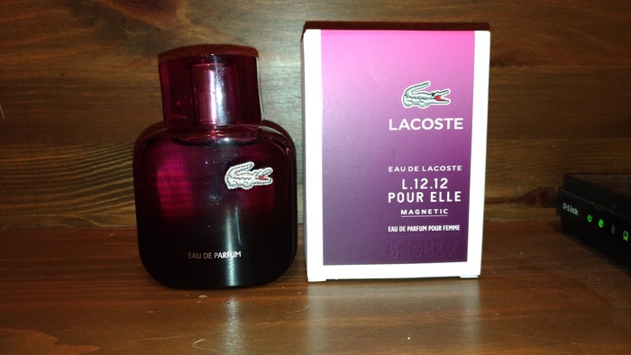 Приз акции Lacoste «Выиграй приз в один клик!»