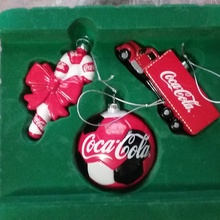 Елочные игрушки от Coca-Cola