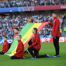 Участие в Молодежной программе FIFA «Флагоносцы» от Coca-Cola от Coca-Cola