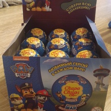 Коробка шоколадных шаров от Чупа-Чупс