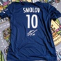 Приз Футболочка с изображением автографа Смолова