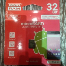 microSD-карта на 32 гб от Конкурс GOODRAM — выиграй SSD-накопитель!