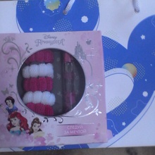 Подарочный набор состоящий из душистой воды и 5 (Пяти) резинок для волос «Disney Принцессы» от Disney