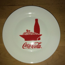 Тарелочка от Coca-Cola