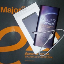 Внешний аккумулятор Xiaomi Mi Power Bank 2S 10000mAh Silver / Black от Solar Power