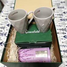 Подарочный набор чай и кружки от Greenfield