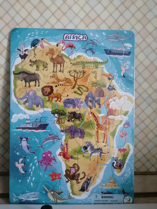 Приз акции Kinder Шоколад «Играй и узнавай! Африка»