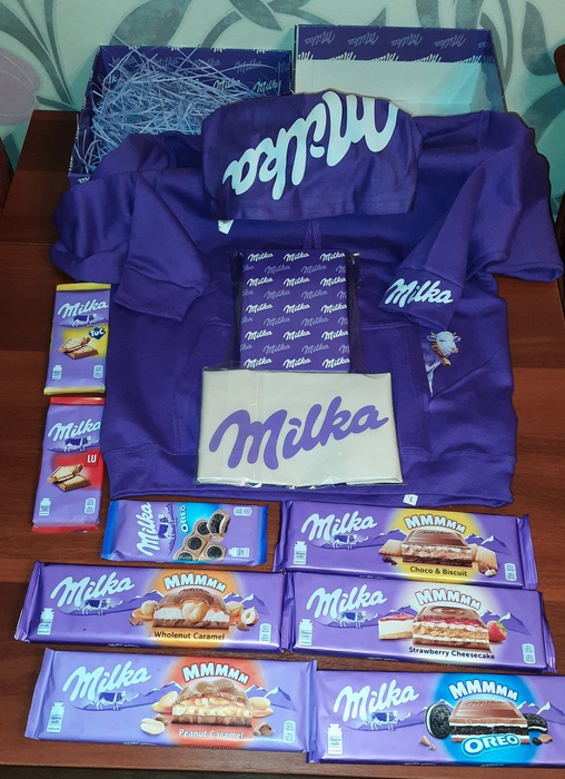 Приз акции Milka «Праздник у нас – подарки у вас!»