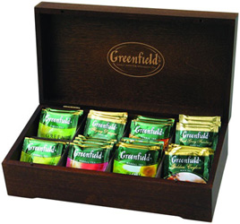 Акция чая «Greenfield» (Гринфилд) «Собери коллекцию»