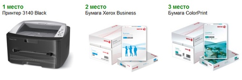 Викторина  «OfficeMart.Ru» (Офисмарт) «XEROX - история в деталях»