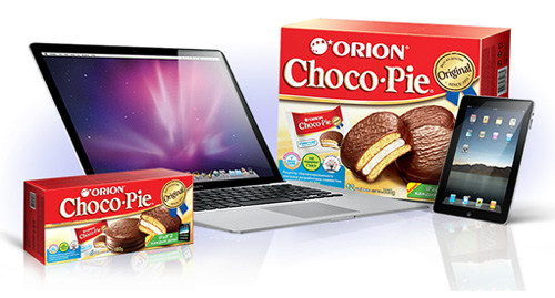 Акция  «Choco Pie» (Чокопай) «iPad2 каждый день!»